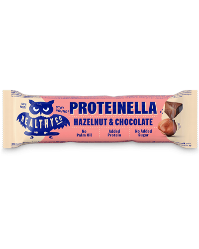 HEALTHY CO PROTEINELLA HAZELNUT & CHOCOLATE BAR 35GR