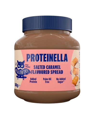 HEALTHY CO PROTEINELLA SALTED CARAMEL ΚΡΕΜΑ ΑΛΑΤΙΣΜΕΝΗΣ ΚΑΡΑΜΕΛΑΣ 360GR