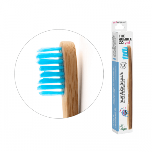 THE HUMBLE CO. TOOTHBRUSH KIDS BLUE ULTRA SOFT 1ΤΜΧ