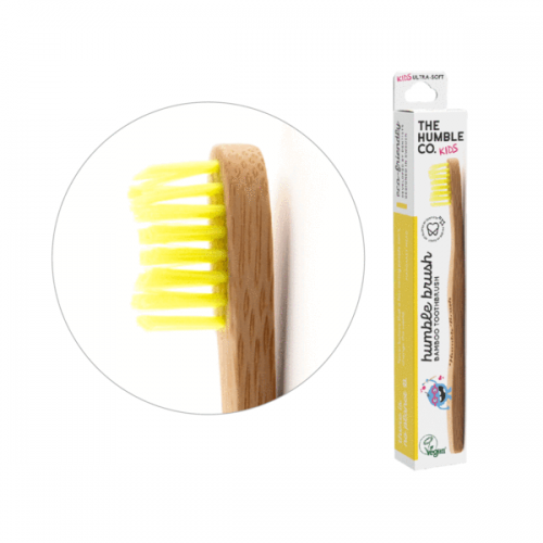 THE HUMBLE CO. TOOTHBRUSH KIDS YELLOW ULTRA SOFT 1ΤΜΧ