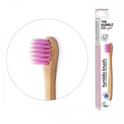 THE HUMBLE CO. TOOTHBRUSH  BABY PURPLE ULTRA SOFT 1ΤΜΧ