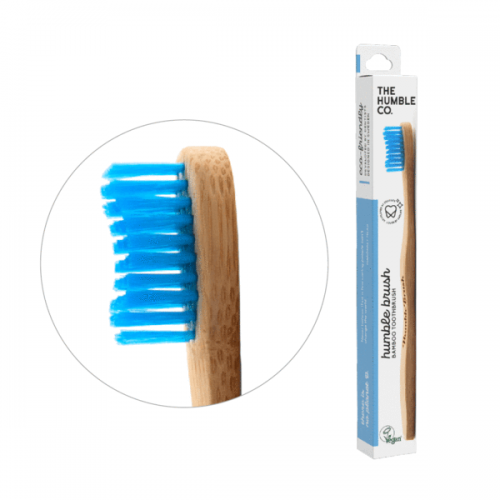 THE HUMBLE CO. TOOTHBRUSH ADULT MEDIUM BLUE 1ΤΜΧ