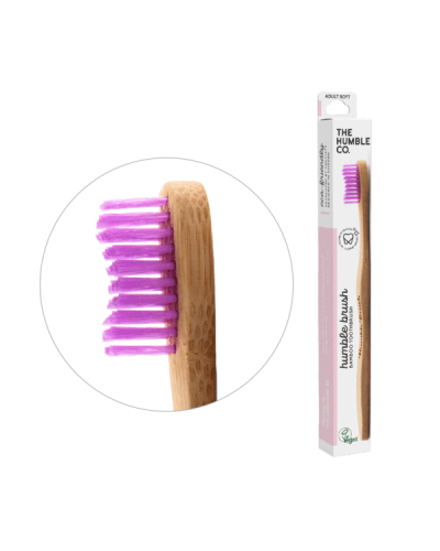 THE HUMBLE CO. TOOTHBRUSH ADULT MEDIUM PURPLE 1ΤΜΧ