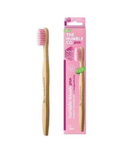 THE HUMBLE CO. PRO TOOTHBRUSH ADULT SOFT PURPLE 1ΤΜΧ