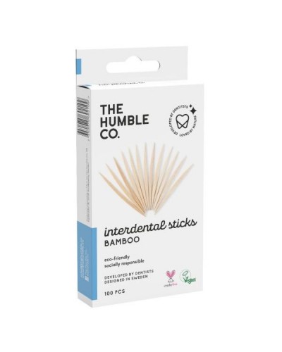 THE HUMBLE CO. BAMBOO TOOTHPICKS 100PICS