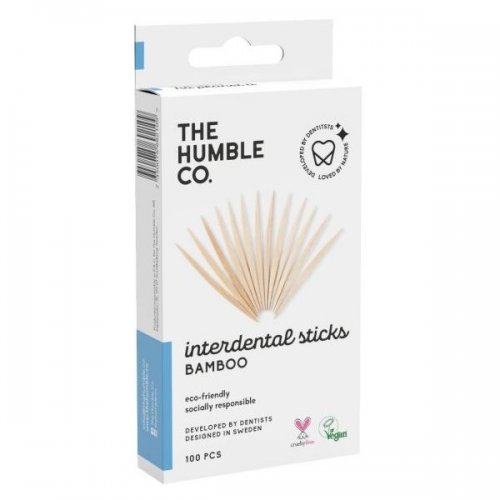 THE HUMBLE CO. BAMBOO TOOTHPICKS 100PICS