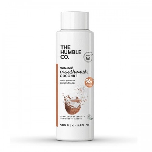 THE HUMBLE CO. NATURAL MOUTHWASH COCONUT 500ML