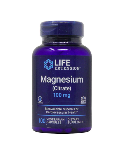 LIFE EXTENSION MAGNESIUM (CITRATE) 100MG 100 VEG. CAPS