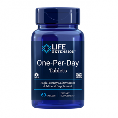 LIFE EXTENSION ONE-PER-DAY 60TABS