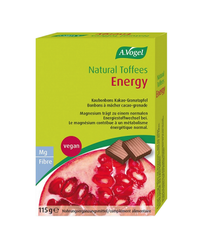 A.VOGEL ENERGY TOFFEES POMEGRANATE 115GR