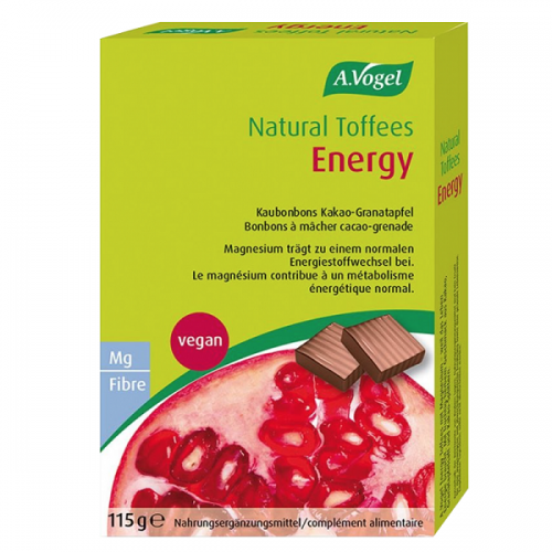 A.VOGEL ENERGY TOFFEES POMEGRANATE 115GR