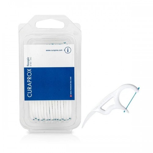 CURAPROX DF 967 FLOSS PICK ΟΔΟΝΤΙΚΟ ΝΗΜΑ & ΟΔΟΝΤΟΓΛΥΦΙΔΑ 2 ΣΕ 1 30τμχ.