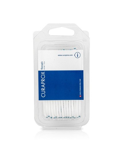 CURAPROX DF 967 FLOSS PICK ΟΔΟΝΤΙΚΟ ΝΗΜΑ & ΟΔΟΝΤΟΓΛΥΦΙΔΑ 2 ΣΕ 1 30τμχ.