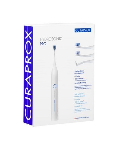 CURAPROX HYDROSONIC PRO SONIC TOOTHBRUSH ΗΛΕΚΤΡΙΚΗ ΟΔΟΝΤΟΒΟΥΡΤΣΑ ΛΕΥΚΟ ΧΡΩΜΑ 1ΤΜΧ
