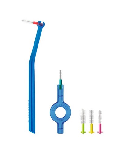 CURAPROX CPS 06-011 PRIME START ΜΕΣΟΔΟΝΤΙΑ ΒΟΥΡΤΣΑΚΙΑ MIXED ΜΠΛΕ 5τμχ