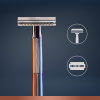 GILLETTE KING C DOUBLE EDGE RAZOR BLADES 10ΤΜΧ