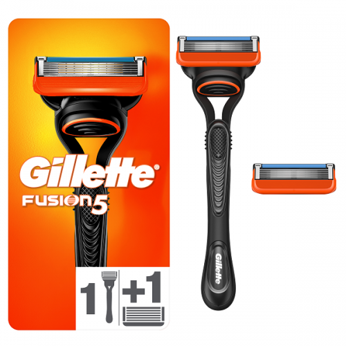 GILLETTE FUSION5 ΞΥΡΙΣΤΙΚΗ ΜΗΧΑΝΗ & 2 ΑΝΤΑΛΛΑΚΤΙΚΕΣ ΚΕΦΑΛΕΣ