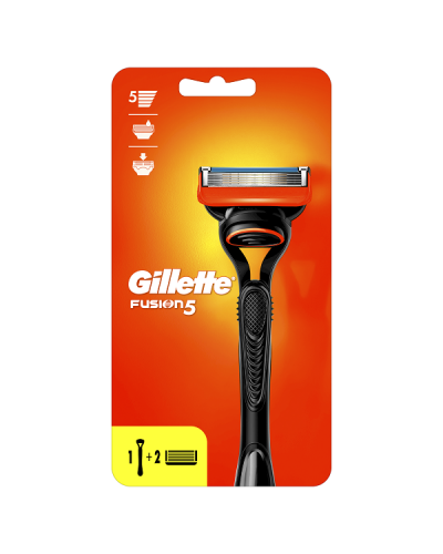 GILLETTE FUSION5 ΞΥΡΙΣΤΙΚΗ ΜΗΧΑΝΗ & 2 ΑΝΤΑΛΛΑΚΤΙΚΕΣ ΚΕΦΑΛΕΣ