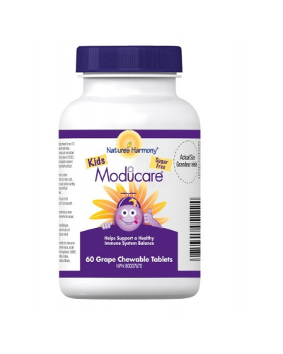 MODUCARE KIDS GRAPE 60 CHEWABLE CAPS