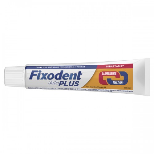 FIXODENT PRO PLUS ΣΤΕΡΕΩΤΙΚΗ ΚΡΕΜΑ ΓΙΑ ΤΕΧΝΗΤΗ ΟΔΟΝΤΟΣΤΟΙΧΙΑ (50% Επιπλέον Προϊόν) 60gr