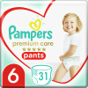 PAMPERS PREMIUM CARE PANTS No.6 (15+ kg) 31τμχ JUMBO PACK