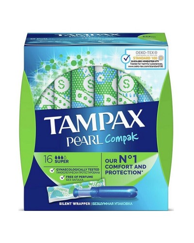 TAMPAX COMPAK PEARL SUPER 16ΤΜΧ