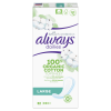ALWAYS DAILIES COTTON PROTECTION ΣΕΡΒΙΕΤΑΚΙΑ LARGE 32τμχ