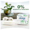 ALWAYS COTTON PROTECTION ULTRA LONG PADS WITH WINGS SIZE 2 18τμχ.