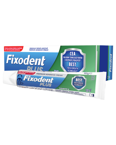 FIXODENT PRO PLUS ANTIBACTERIAL TECHNOLOGY 40GR