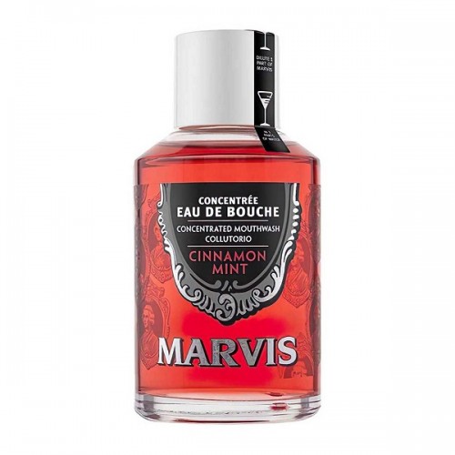 MARVIS CONCENTRATED MOUTHWASH CINNAMON MINT ΣΥΜΠΥΚΝΩΜEΝΟ ΣΤΟΜΑΤΙΚO ΔΙAΛΥΜΑ 120ML