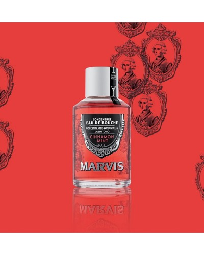 MARVIS CONCENTRATED MOUTHWASH CINNAMON MINT ΣΥΜΠΥΚΝΩΜEΝΟ ΣΤΟΜΑΤΙΚO ΔΙAΛΥΜΑ 120ML