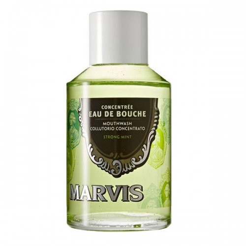 MARVIS CONCENTRATED MOUTHWASH STRONG MINT ΣΥΜΠΥΚΝΩΜEΝΟ ΣΤΟΜΑΤΙΚO ΔΙAΛΥΜΑ 120ML