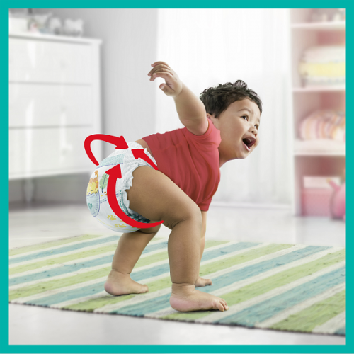 PAMPERS PANTS No 4 (9kg-15kg) 52τμχ JUMBO PACK