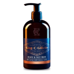 GILLETTE KING C BEARD & FACE WASH GEL 350ML