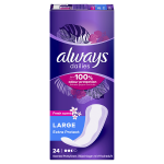 ALWAYS DAILIES EXTRA PROTECT ΣΕΡΒΙΕΤΑΚΙΑ LARGE 24τμχ