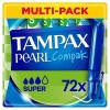 TAMPAX COMPAK PEARL SUPER 72ΤΜΧ