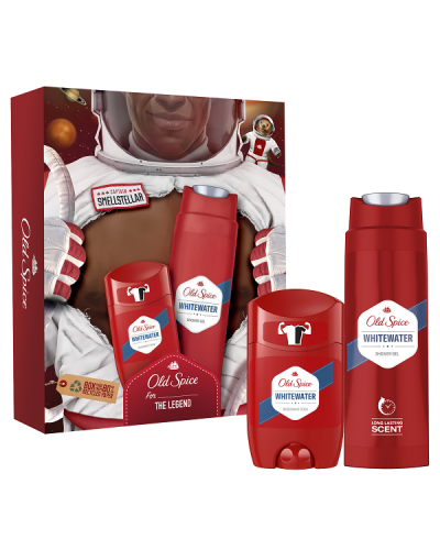 OLD SPICE FOR THE LEGEND WHITE WATER DEODORANT STICK 50ML & SHOWER GEL 250ML OLD SPICE FOR THE LEGEND WHITE WATER DEODORANT STICK 50ML & SHOWER GEL 250ML