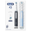 ORAL-B iO SERIES 3 MAGNETIC DUO BLACK & BLUE ΗΛΕΚΤΡΙΚΕΣ ΟΔΟΝΤΟΒΟΥΡΤΣΕΣ ΜΑΥΡΗ & ΜΠΛΕ 2τμχ & ΘΗΚΗ ΤΑΞΙΔΙΟΥ 1τμχ