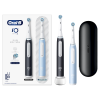 ORAL-B iO SERIES 3 MAGNETIC DUO BLACK & BLUE ΗΛΕΚΤΡΙΚΕΣ ΟΔΟΝΤΟΒΟΥΡΤΣΕΣ ΜΑΥΡΗ & ΜΠΛΕ 2τμχ & ΘΗΚΗ ΤΑΞΙΔΙΟΥ 1τμχ