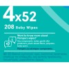 PAMPERS WIPES FRESH CLEAN ΜΩΡΟΜΑΝΤΗΛΑ -72%  4 x 52 τεμάχια (208 τεμάχια)