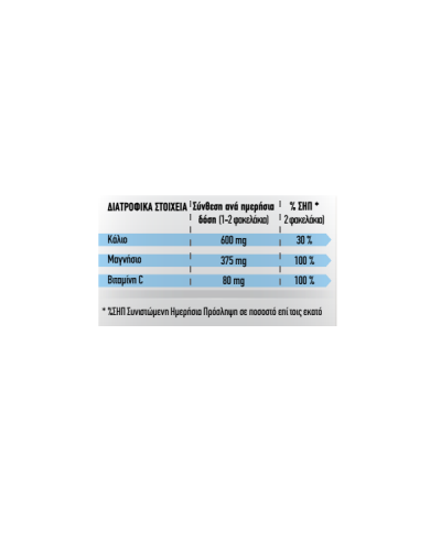 MENARINI SUSTENIUM MAGNESIUM & POTASIUM 14 φακελάκια