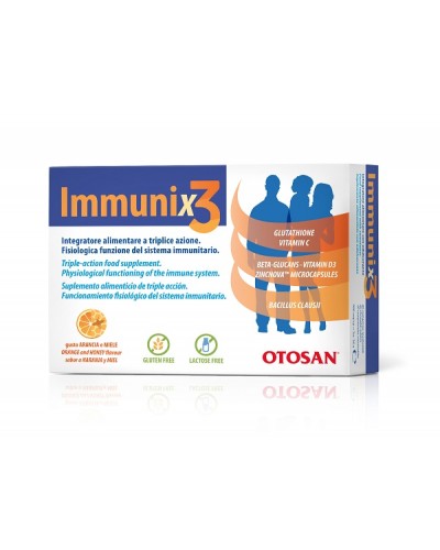 OTOSAN IMMUNIX3 900MG 40 CHEWABLE TABS