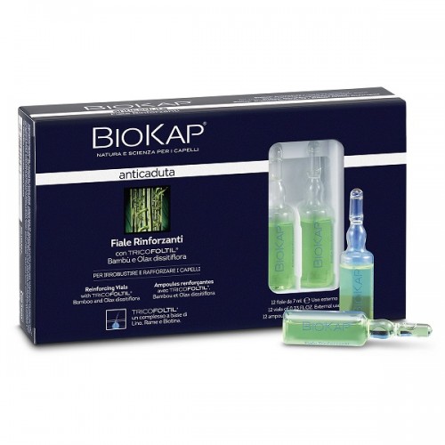 BIOSLINE BIOKAP REINFORCING VIALS 12VIALS x 7ML