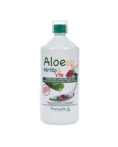 PHARMALIFE RESEARCH ALOE 100% MIRTILLO & VITE 1LT