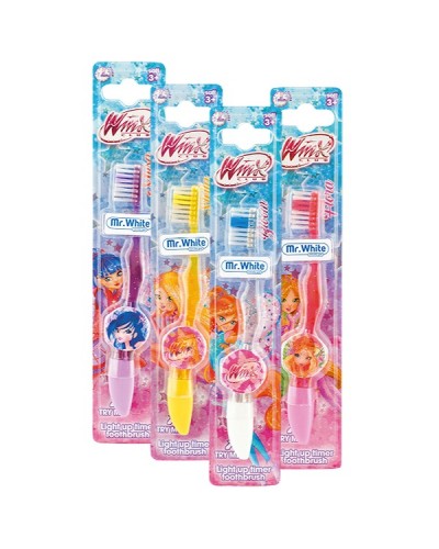 MR. WHITE WINX FLASHING TOOTHBRUSH 1τμχ