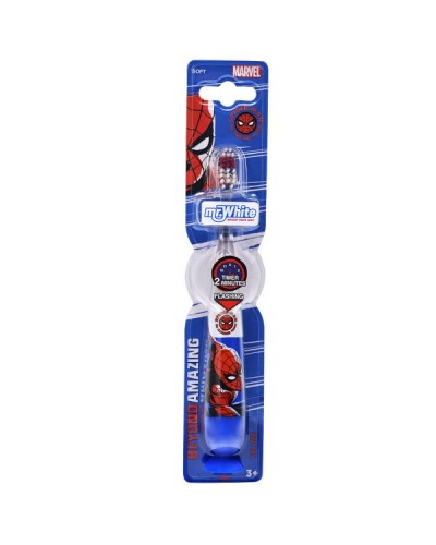 MR. WHITE SPIDER-MAN FLASHING TOOTHBRUSH 1τμχ