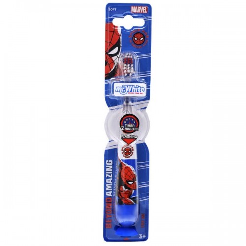 MR. WHITE SPIDER-MAN FLASHING TOOTHBRUSH 1τμχ