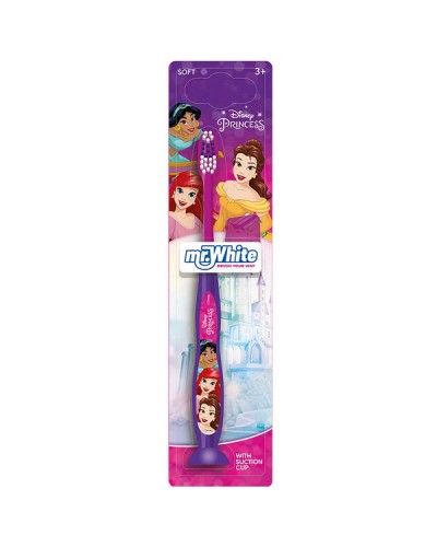 MR. WHITE DISNEY PRINCESS TOOTHBRUSH WITH TRAVEL CAP 1τμχ