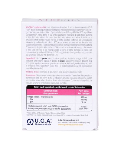 UGA VITADHA MATERNA 450 30softgels