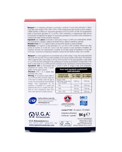 UGA MEAQUOR 1000 30softgels